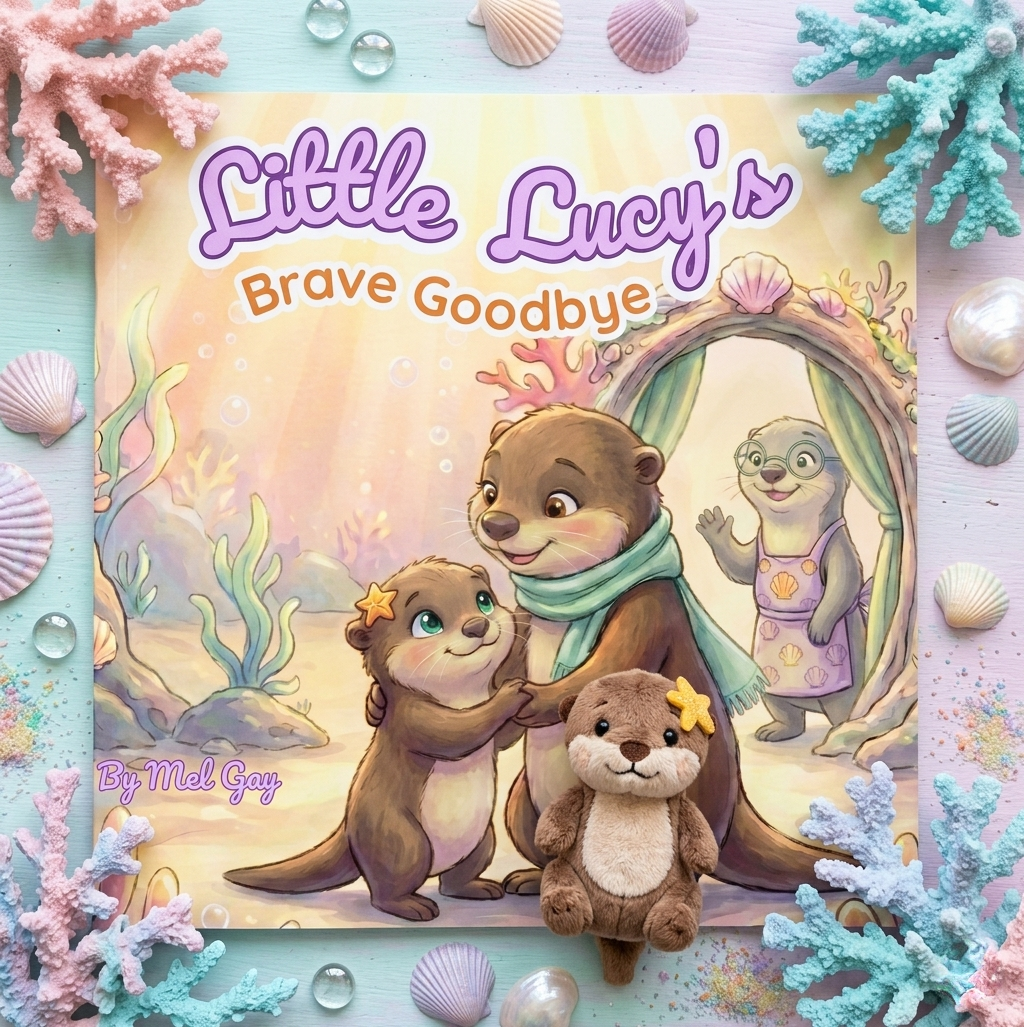 “Little Lucy’s Brave Goodbye” - Paperback book for Separation Anxiety and Emotional Drop-offs