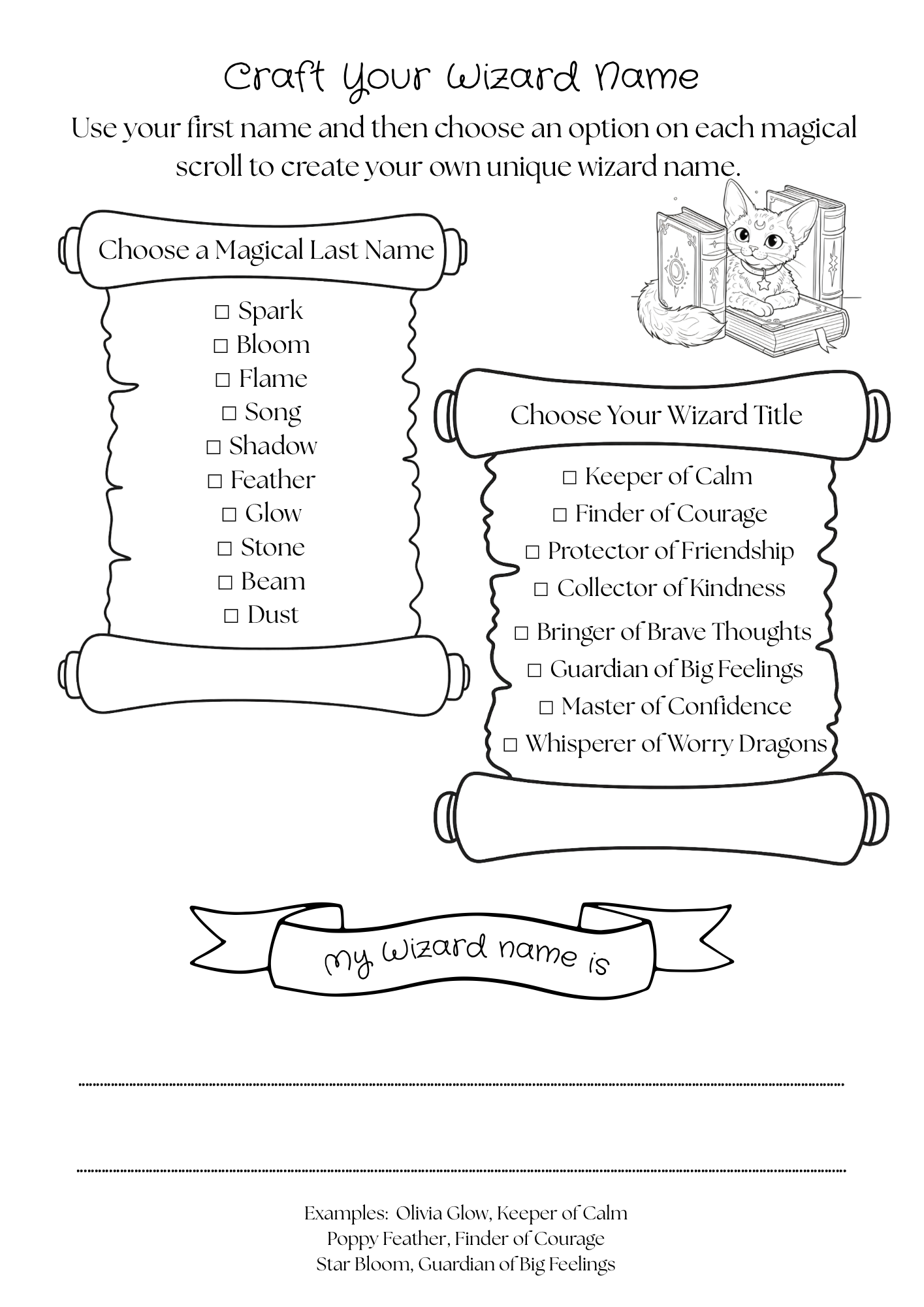 The Young Wizard Mindfulness Activity Book - PDF Download