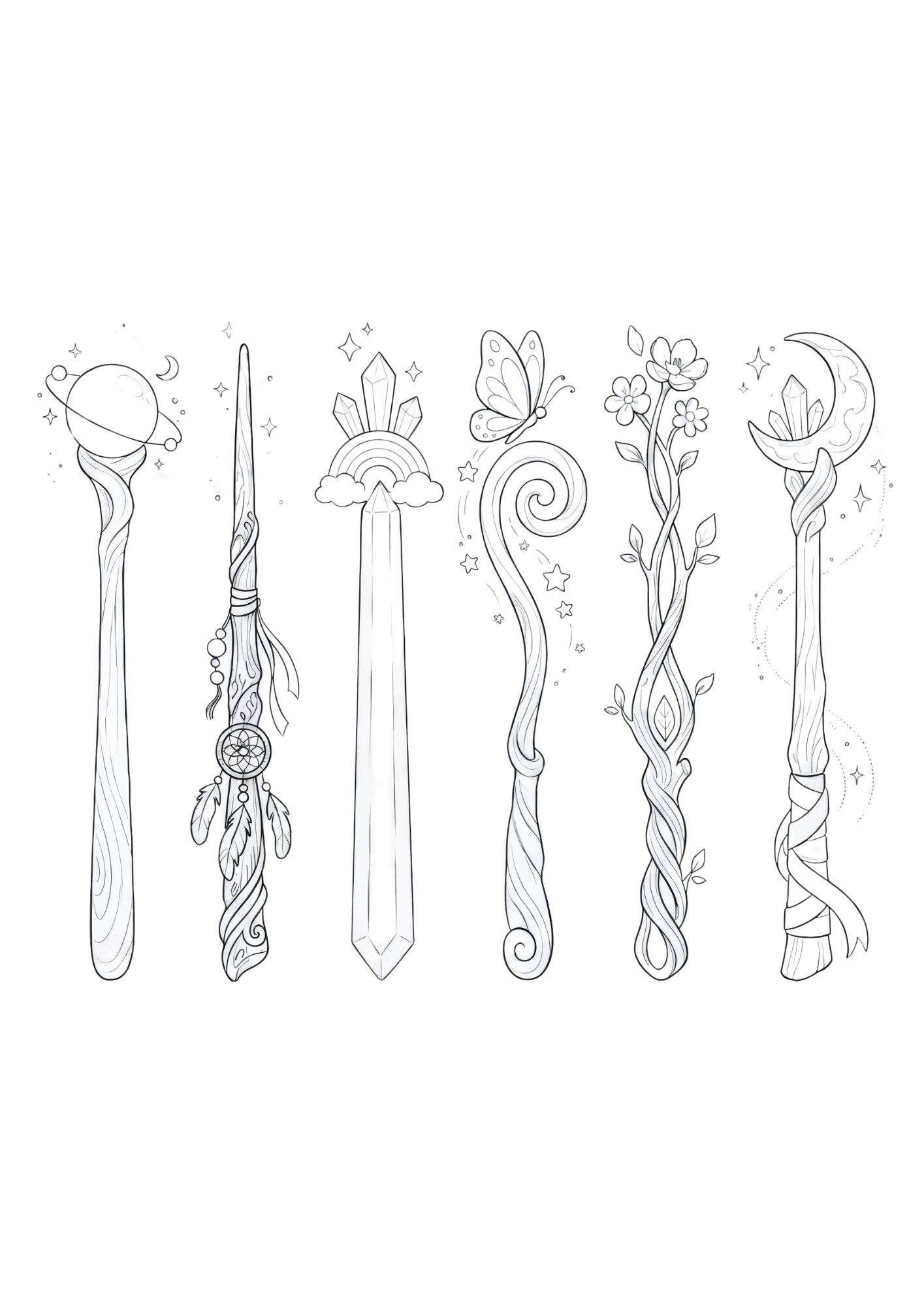 The Young Wizard Colouring Book - 24 page PDF Download
