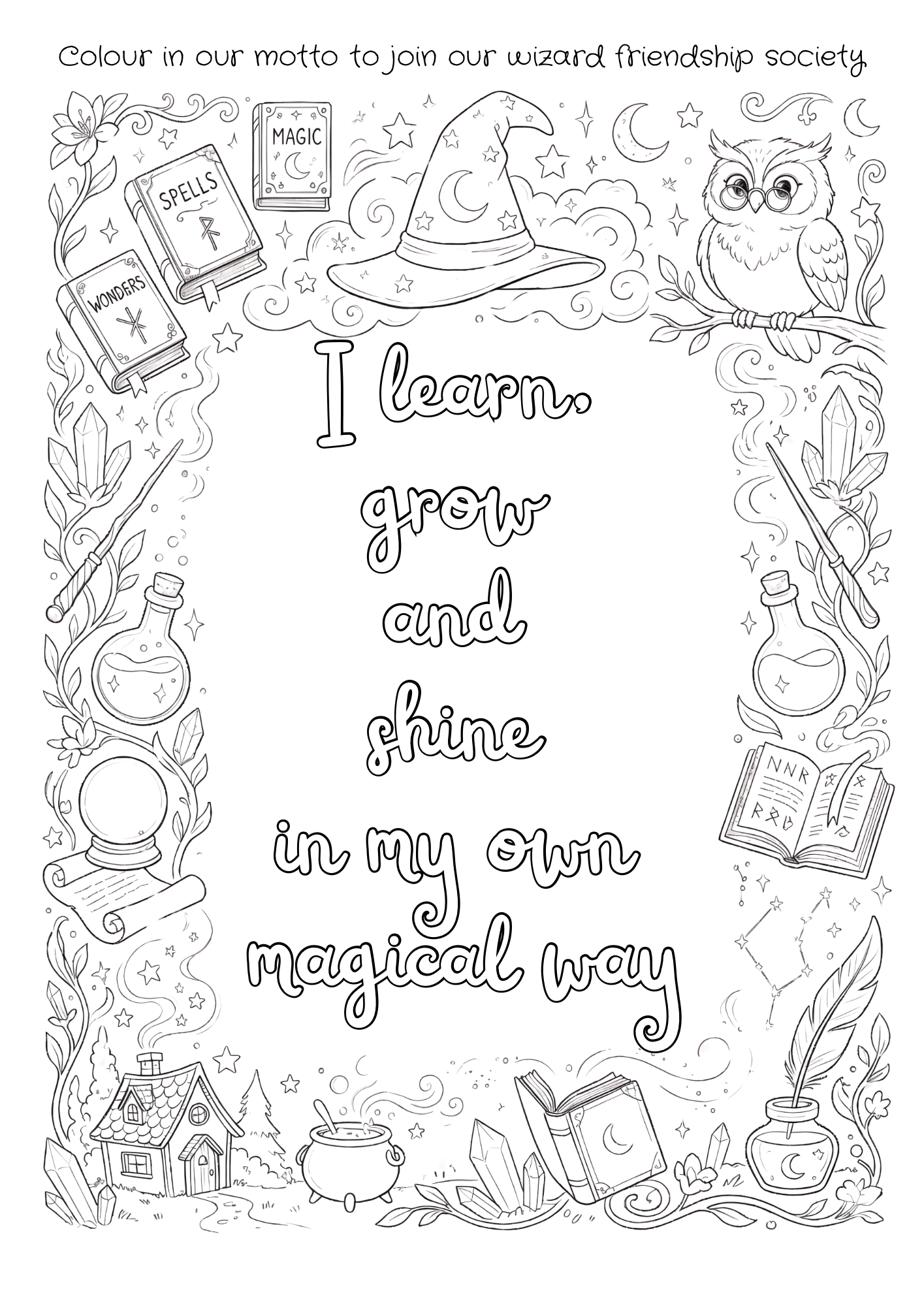 The Young Wizard Mindfulness Activity Book - PDF Download