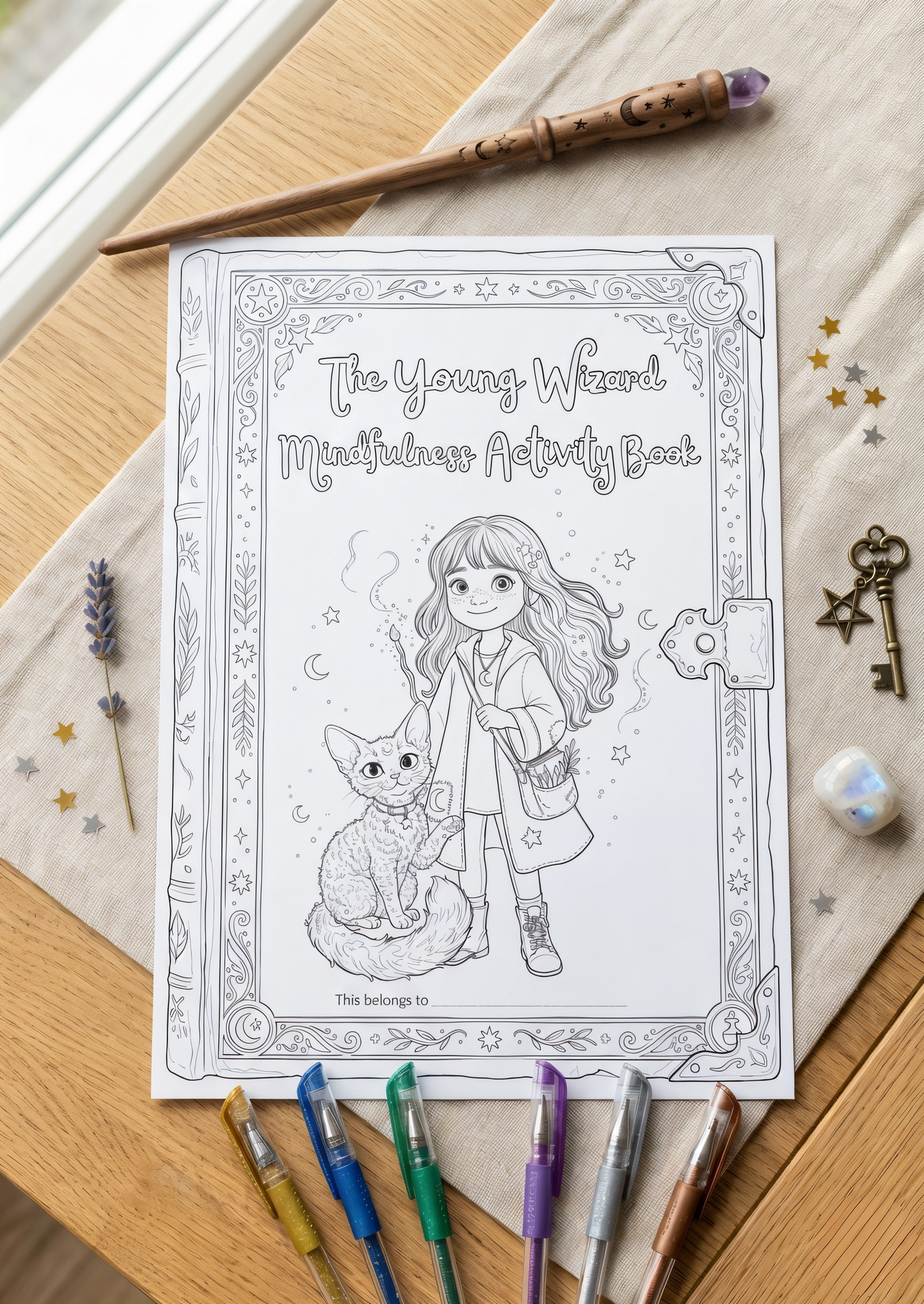 The Young Wizard Mindfulness Activity Book - PDF Download